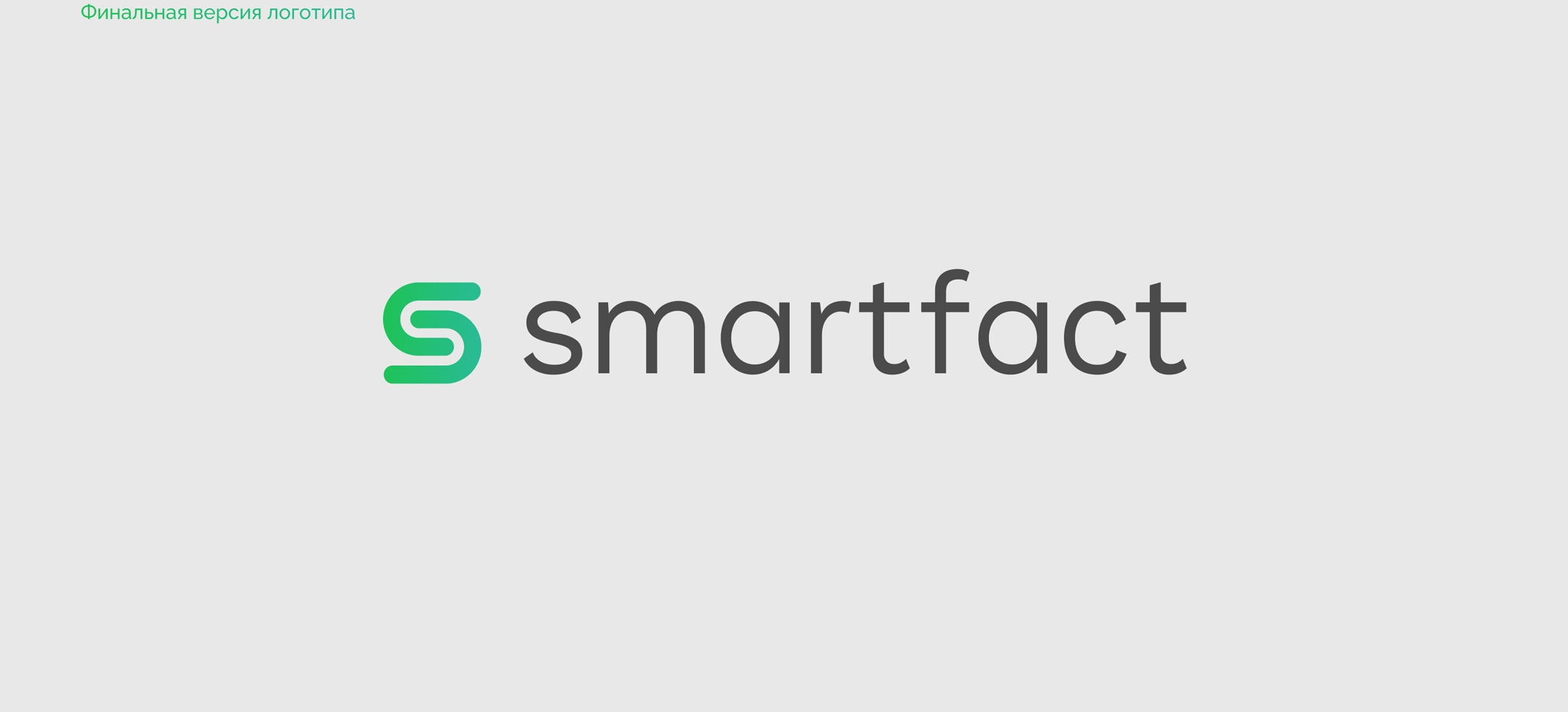 Фирменный стиль Smartfact
